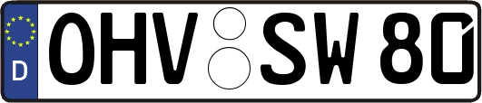 OHV-SW80
