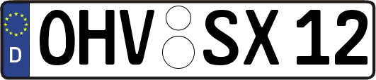 OHV-SX12