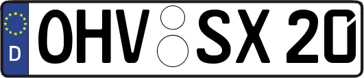 OHV-SX20