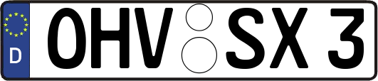OHV-SX3