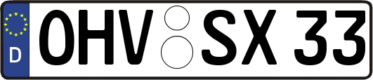 OHV-SX33