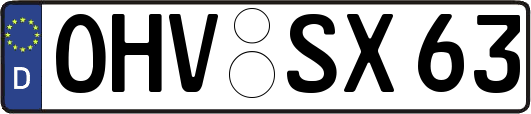 OHV-SX63
