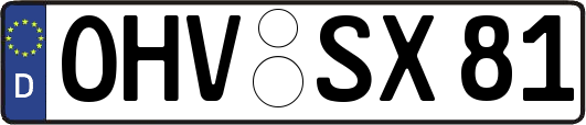 OHV-SX81