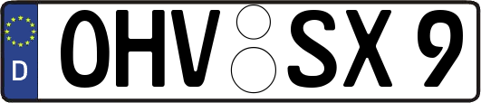 OHV-SX9