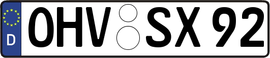 OHV-SX92