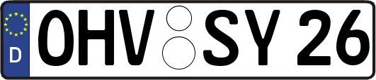 OHV-SY26
