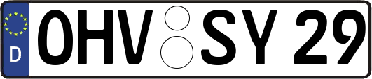 OHV-SY29
