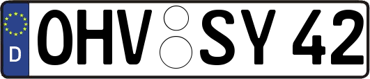 OHV-SY42