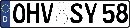 OHV-SY58