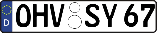 OHV-SY67