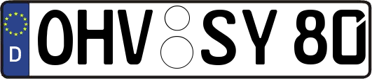 OHV-SY80