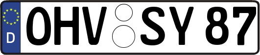 OHV-SY87