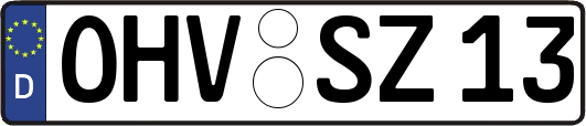 OHV-SZ13