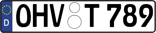 OHV-T789