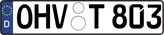 OHV-T803
