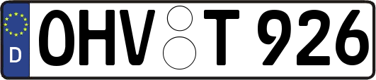 OHV-T926