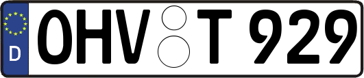 OHV-T929