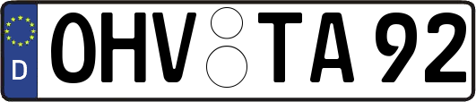 OHV-TA92