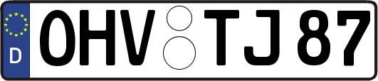 OHV-TJ87