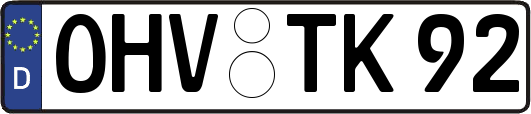 OHV-TK92