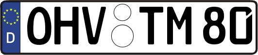 OHV-TM80