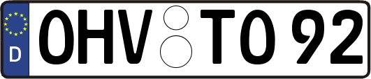 OHV-TO92