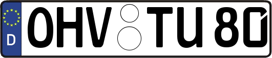 OHV-TU80