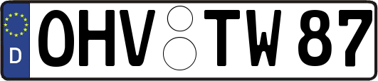 OHV-TW87
