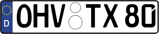 OHV-TX80