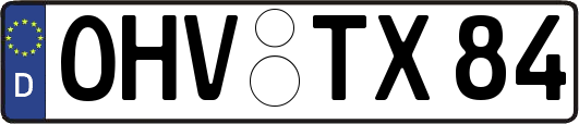 OHV-TX84