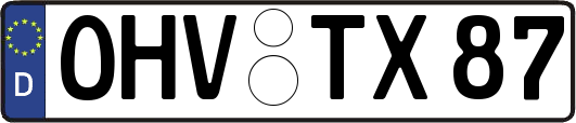 OHV-TX87