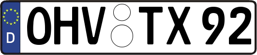 OHV-TX92