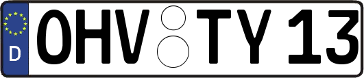 OHV-TY13