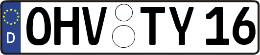 OHV-TY16
