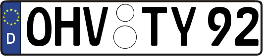 OHV-TY92