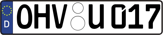 OHV-U017