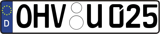 OHV-U025