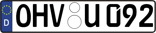 OHV-U092