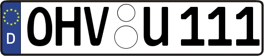 OHV-U111