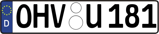 OHV-U181