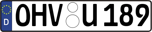 OHV-U189