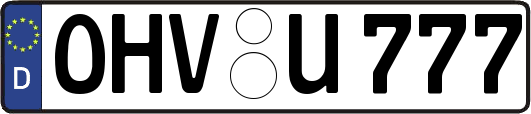 OHV-U777