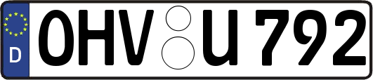 OHV-U792