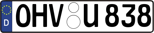 OHV-U838