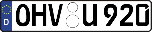 OHV-U920