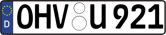 OHV-U921