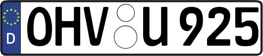 OHV-U925