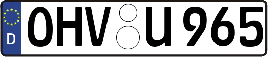OHV-U965