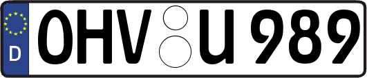 OHV-U989