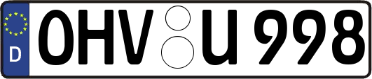 OHV-U998